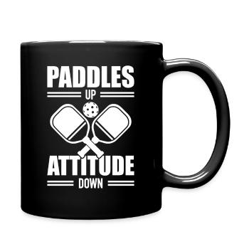 Raquette de paddleball Pickleball Cadeau - Mug uni - noir - Droite