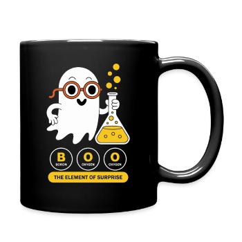 Halloween Chimie Humour périodique - Mug uni - noir - Droite