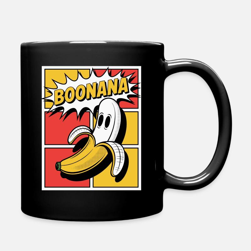 Boonana Halloween Banane - Tasse einfarbig - Schwarz