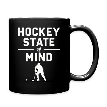 Dicton de hockey sur glaceState of Mind Fan Merchandise - Mug uni - noir - Droite