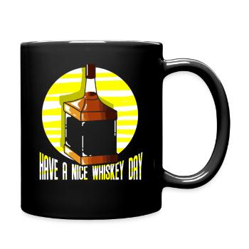 Whiskey Saying Whiskey Drinker Whiskey Lovers - Full Colour Mug - black - Right