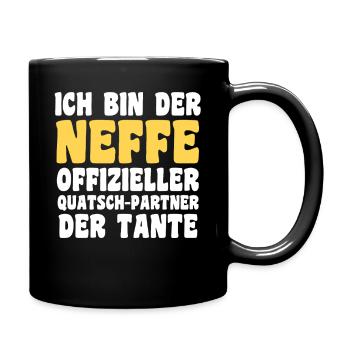Family motif nephew - Full Colour Mug - black - Right