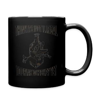 Whiskey Saying Whiskey Drinker Whiskey Lovers - Full Colour Mug - black - Right