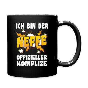 Family motif nephew - Full Colour Mug - black - Right