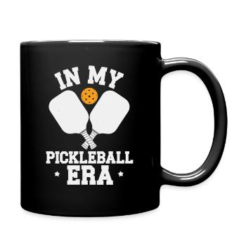 À mon époque de pickleball - Mug uni - noir - Droite