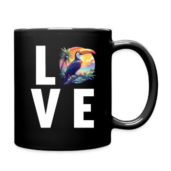 Toucans Toucan - Mug uni - noir - Droite