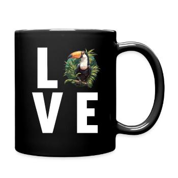 Toucans Toucan - Mug uni - noir - Droite
