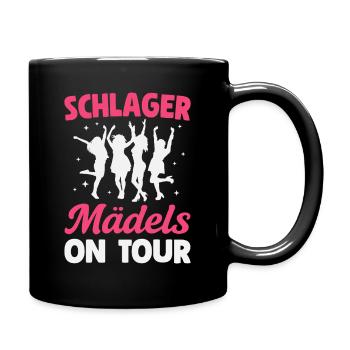 Schlager Girls on Tour Schlager Party Girls' Night Out - Full Colour Mug - black - Right