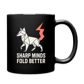 Origami Club Gift Simplicity To A - Full Colour Mug - black - Right