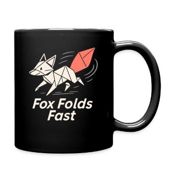 Origami Club Gift Simplicity To A - Full Colour Mug - black - Right