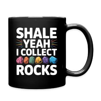 Gestein sammeln Rockhound Gestein Sammler Geologie - Tasse einfarbig - Schwarz - Rechts