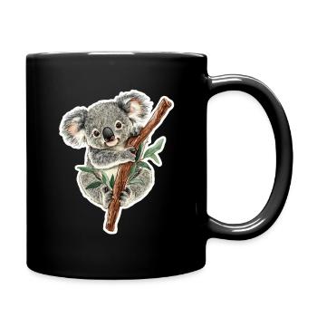 Koala - Full Colour Mug - black - Right