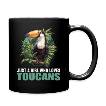 Toucans Toucan - Mug uni - noir - Droite