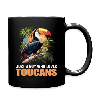 Toucans Toucan - Mug uni - noir - Droite