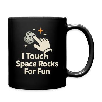 Météorite Collectionneur Étoile Déchue Cosmique - Mug uni - noir - Droite