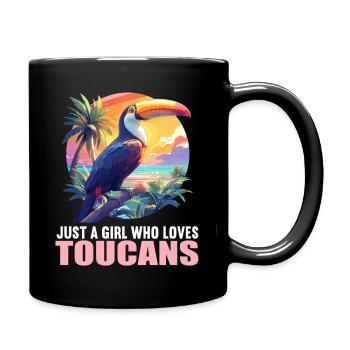 Toucans Toucan - Mug uni - noir - Droite