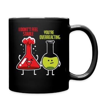Chemistry Chemist Chemistry Teacher Saying Science - Full Colour Mug - black - Right