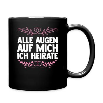 Bachelor Party Team Bride Hen Party - Full Colour Mug - black - Right