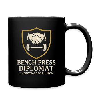 Drôle de développé couché Meme Spot Me Bro Powerlifting - Mug uni - noir - Droite