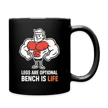 Drôle de développé couché Meme Spot Me Bro Powerlifting - Mug uni - noir - Droite