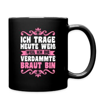 Bachelor Party Team Bride Hen Party - Full Colour Mug - black - Right