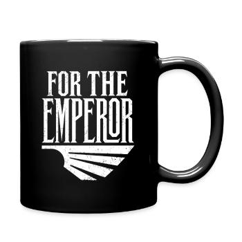 Für den Kaiser. SciFi-Weltraumspiel-Design - Tasse einfarbig - Schwarz - Rechts