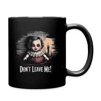 Poupée Don’t Leave Me - Mug uni - noir - Droite