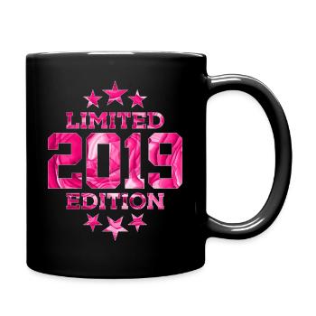 LIMITED EDITION 2019 7TH BIRTHDAY - Full Colour Mug - black - Right