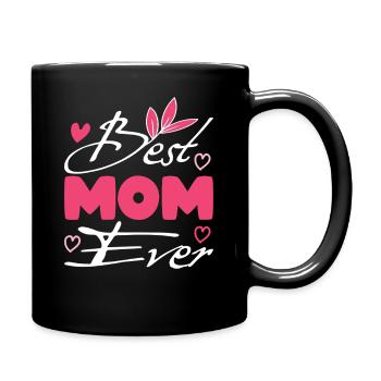 Meilleur cadeau pour maman : Noël pour la fête des mères - Mug uni - noir - Droite