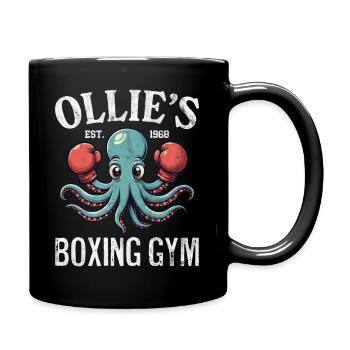 Gymnase de boxe Ollie - Mug uni - noir - Droite