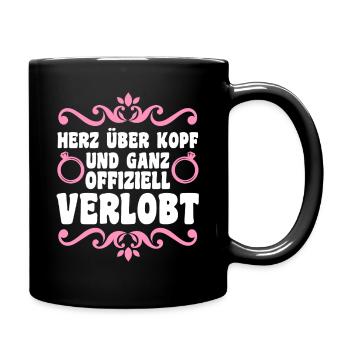 Bachelor Party Team Bride Hen Party - Full Colour Mug - black - Right