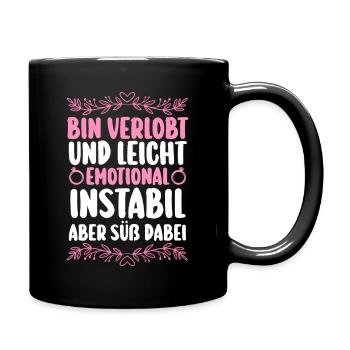 Bachelor Party Team Bride Hen Party - Full Colour Mug - black - Right