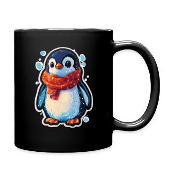 Pingouin - Mug uni - noir - Droite