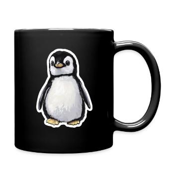 Pingouin - Mug uni - noir - Droite