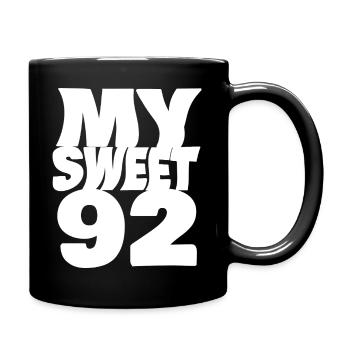 Sweet 92 - Full Colour Mug - black - Right