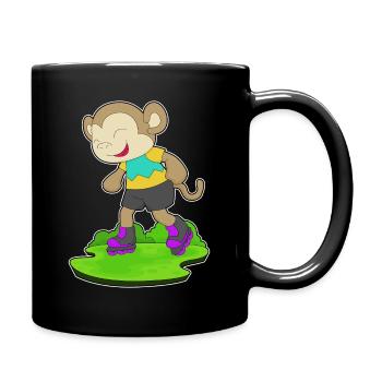 Patins à roues alignées Monkey sport - Mug uni - noir - Droite