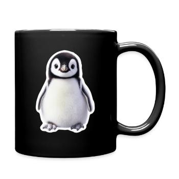Pingouin - Mug uni - noir - Droite