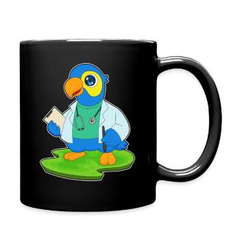 Stéthoscope Parrot Doctor - Mug uni - noir - Droite
