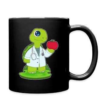 Stéthoscope Turtle Doctor - Mug uni - noir - Droite