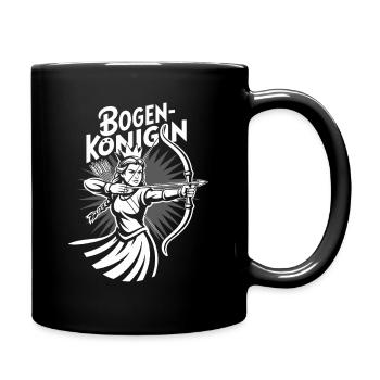 Archery design for archers and courses - Full Colour Mug - black - Right