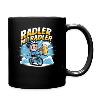 Cyclisme Cyclisme VTT - Mug uni - noir - Droite