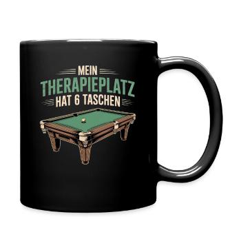 Play Billiards Pool Snooker Billiards Players - Full Colour Mug - black - Right