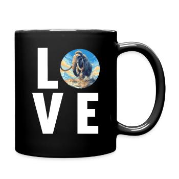 Mammuts Mammut - Tasse einfarbig - Schwarz - Rechts