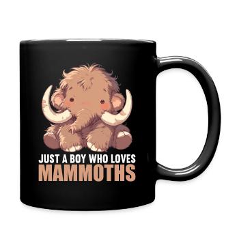 Mammuts Mammut - Tasse einfarbig - Schwarz - Rechts