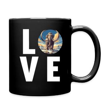 Mammuts Mammut - Tasse einfarbig - Schwarz - Rechts