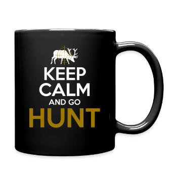 Humour de chasse cool shot pour les amateurs de plein air calmes - Mug uni - noir - Droite
