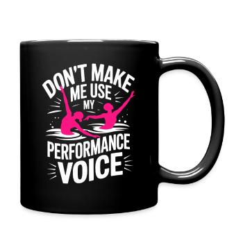 Natation synchronisée Natation artistique Sports nautiques - Mug uni - noir - Droite