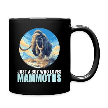 Mammuts Mammut - Tasse einfarbig - Schwarz - Rechts