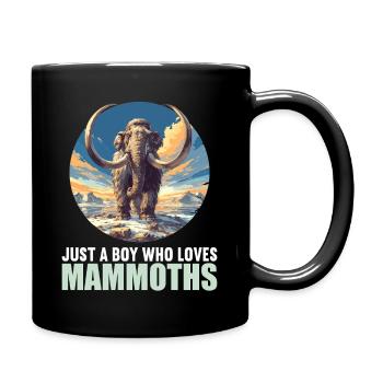 Mammuts Mammut - Tasse einfarbig - Schwarz - Rechts