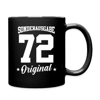 72 Birthday - Full Colour Mug - black - Right